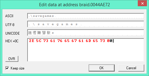 Add your replacement text